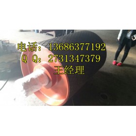 滾筒包膠 皮帶機(jī)滾筒包膠
